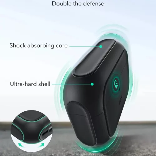 Apple AirPods Pro 3 - ESR - Orbit Hybrid HaloLock tok fekete-4894240289105 6 kép