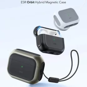 Apple AirPods Pro 3 Titán ESR Orbit Hybrid HaloLock tok-4894240289129 2 kép