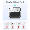 Apple AirPods Pro 3 Titán ESR Orbit Hybrid HaloLock tok-4894240289129 5 kép