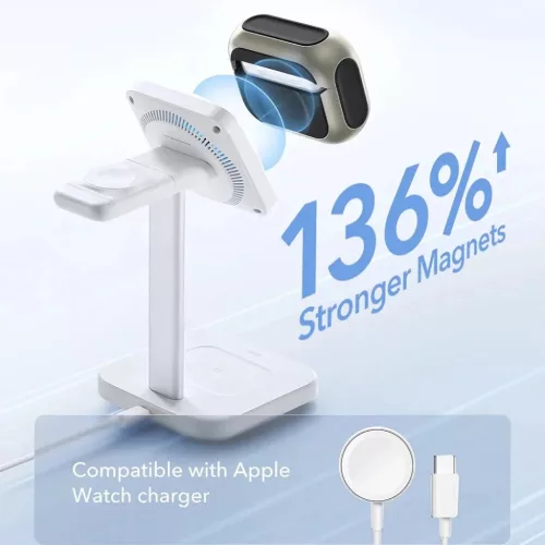 Apple AirPods Pro 3 Titán ESR Orbit Hybrid HaloLock tok-4894240289129 6 kép