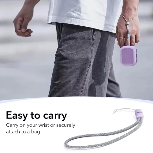 Apple AirPods Pro 3 ESR Orbit Hybrid HaloLock - Levendula tok-4894240289167 8 kép