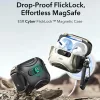 Apple AirPods Pro 3 Titanium ESR Cyber FlickLock HaloLock tok-4894240289242 2 kép