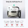 Apple AirPods Pro 3 Titanium ESR Cyber FlickLock HaloLock tok-4894240289242 7 kép