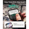 Apple AirPods Pro 3 Fekete ESR Cyber FlickLock HaloLock tok-4894240289204 5 kép