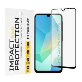  Samsung Galaxy A16 4G / A16 5G - Techsuit - ESD üveg - Fekete üvegfólia