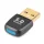Bluetooth Adapter PC-hez - Techsuit BlueJet (A20), Bluetooth 5.4, Plug&Play, EDR&BLE - Fekete