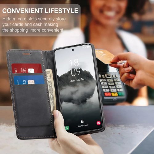 Motorola Moto G56 - Techsuit Confy Cover - Fekete tok-5949419323766 3 kép