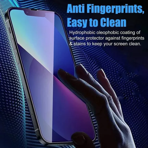 iPhone 17 Air Fekete ANANK 2.5D 5X megerősített ujjlenyomat-mentes k-6975593907057 5 kép