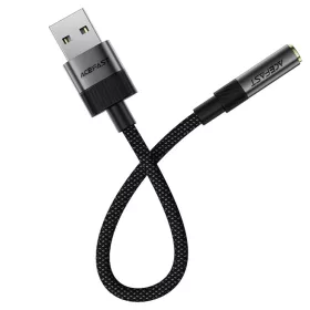USB Férfi Kábel Jack 3.5mm Női Acefast Audio Adapter (J13), Plug & -6974316285298 2 kép