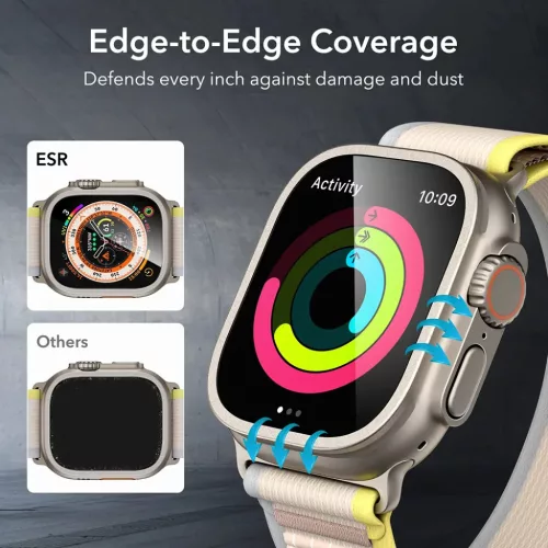 ESR - Armorite Képernyővédő (2 darabos) - Apple Watch Ultra / Ultr-4894240277676 5 kép