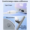 iPhone, Apple Watch, AirPods Fehér Yesido Wireless Charging Station 3-6942314411872 5 kép