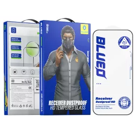   iPhone 13 Pro Max / iPhone 14 Plus Fekete Blueo Anti-Dust HD Glass