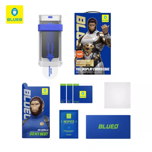  Blueo - 3D AR Teljes Ragasztású Üveg Applikátor Proval - iPhone 1-6934663759576 3 kép