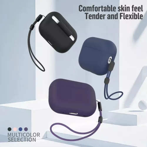 Blueo - Folyékony szilikon védőtok - AirPods Pro 2-höz - Tengerés-6934663725915 3 kép