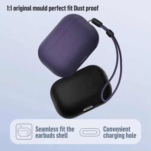 Blueo - Folyékony szilikon védőtok - AirPods Pro 2-höz - Tengerés-6934663725915 7 kép