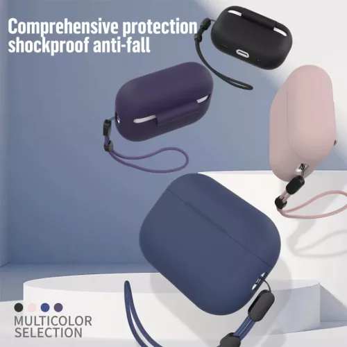 Blueo - Folyékony szilikon védőtok - AirPods Pro 2-höz - Tengerés-6934663725915 9 kép