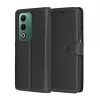 Oppo A5 4G Techsuit - Leather Folio - Fekete tok