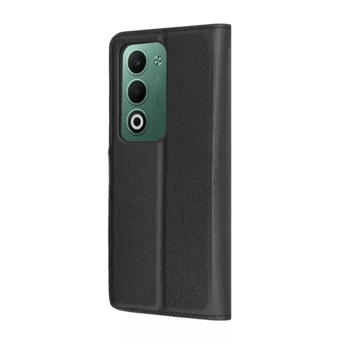 Oppo A5 4G Techsuit - Leather Folio - Fekete tok-5949419324510 5 kép
