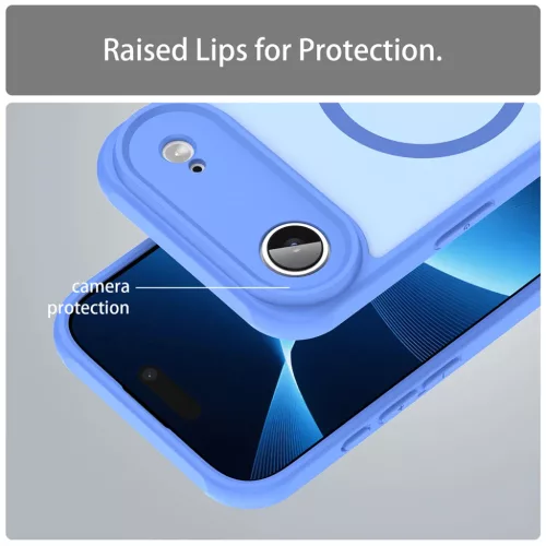 iPhone 17 Air Sky Blue Techsuit - HaloFrost II MagSafe tok-5949419324442 10 kép