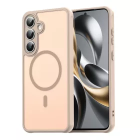   Samsung Galaxy S25 FE Gold Techsuit - HaloFrost II MagSafe tok