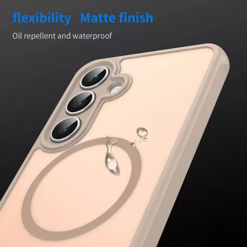 Samsung Galaxy S25 FE Gold Techsuit - HaloFrost II MagSafe tok-5949419324299 3 kép
