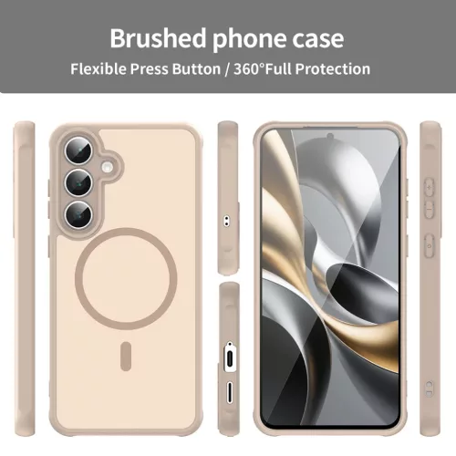 Samsung Galaxy S25 FE Gold Techsuit - HaloFrost II MagSafe tok-5949419324299 6 kép