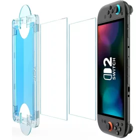 Nintendo Switch 2 Átlátszó Techsuit (2 pack) Premium Tempered Glass-5949419324701 1 kép