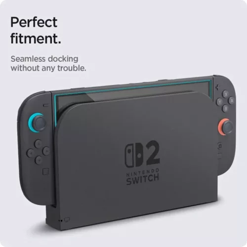 Nintendo Switch 2 Átlátszó Techsuit (2 pack) Premium Tempered Glass-5949419324701 7 kép