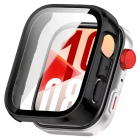   Huawei Watch Fit 4 Fekete Techsuit Defense360 Pro + Képernyővédő tok