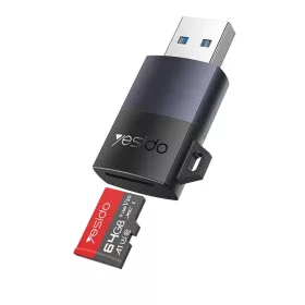 Yesido - Kártyaolvasó (GS36) - USB, Gyors, Alumínium ötvözet, 1TB-6942314411315 1 kép