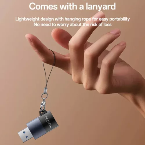 Yesido - Kártyaolvasó (GS36) - USB, Gyors, Alumínium ötvözet, 1TB-6942314411315 4 kép