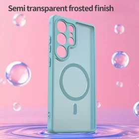 Samsung Galaxy S25 Ultra Mint Green Techsuit HaloFrost II MagSafe tok-5949419325838 2 kép