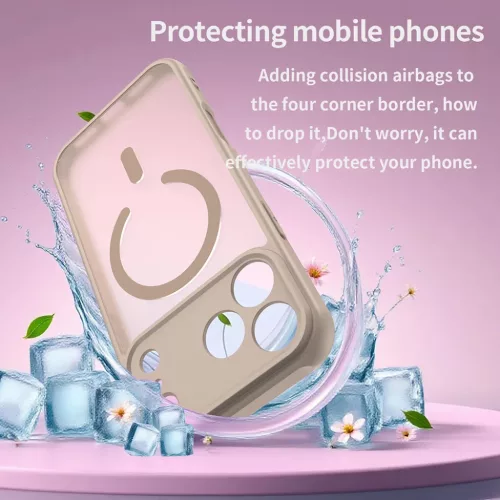 iPhone 17 Pro Gold Techsuit HaloFrost II MagSafe tok-5949419325807 6 kép