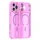 iPhone 17 Pro Max Pink Techsuit HaloFrost II MagSafe tok