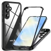 Samsung Galaxy S25 FE Fekete Techsuit - ColorVerse 360 Series + Képernyővédő tok