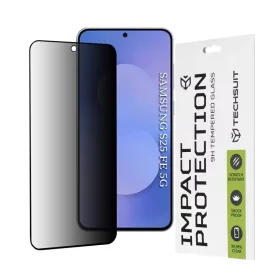   Samsung Galaxy S25 FE Techsuit - 111D Privacy Full Glue - Fekete üvegfólia