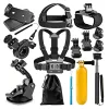  GoPro Action Camera Fekete Techsuit - Accessory Kit CamQuest 15in1 (SA15)