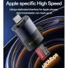iPhone, iPad Szürke Yesido Adapter (GS38) - Lightning TF kártya csat-6942314411339 2 kép