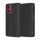 Motorola Moto G05 / E15 Techsuit Leather Folio - Fekete tok