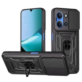   Xiaomi Redmi 15C 4G / Redmi 15C 5G Techsuit CamShield Series - Fekete tok