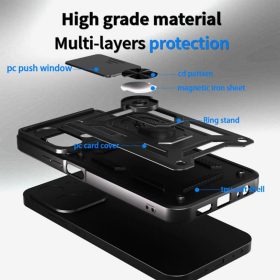 Xiaomi Redmi 15C 4G/Poco C85 4G Techsuit CamShield Series - Fekete tok-5949419327146 2 kép