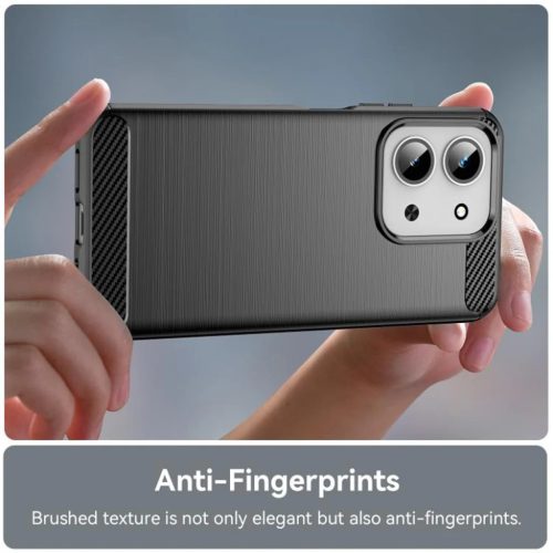 Xiaomi Redmi 15C 4G Techsuit - Carbon Silicone - Black tok-5949419332522 2 kép