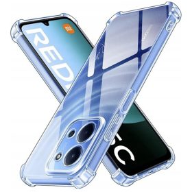 Xiaomi Redmi 15C 4G Clear Techsuit - Shockproof Clear Silicone tok-5949419332492 1 kép