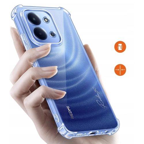 Xiaomi Redmi 15C 4G Clear Techsuit - Shockproof Clear Silicone tok-5949419332492 2 kép