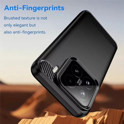 Xiaomi 15T Fekete Techsuit - Carbon Silicone tok-5949419332348 2 kép