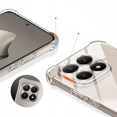 Xiaomi 15T Átlátszó Techsuit - Ütésálló Átlátszó Szilikon to-5949419332324 3 kép
