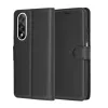 OnePlus Nord 5 Fekete Techsuit - Leather Folio tok