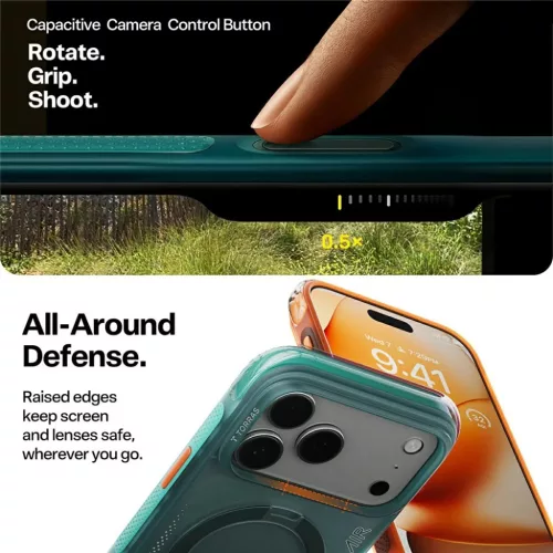 iPhone 17 Pro Torras Pstand Fekete tok-6938075615192 4 kép