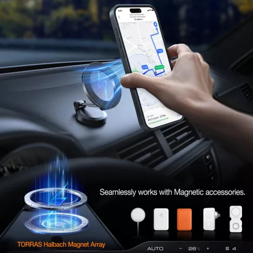 iPhone 17 Pro Clear Torras Pstand tok-6938075662059 6 kép