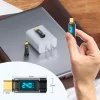 Adapter USB-C Techsuit - DataBoost (A23), LED Digital Display, 40Gbps,-5949419332591 2 kép